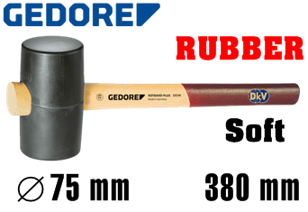 Búa cao su mềm Gedore 227E-3