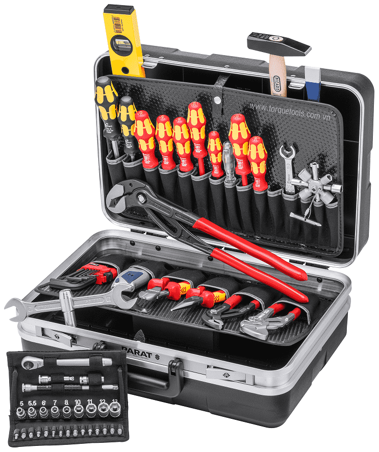 Bộ dụng cụ cách điện Knipex 00 21 21 HK S, Knipex VDE Tools Set 00 21 21 HK S