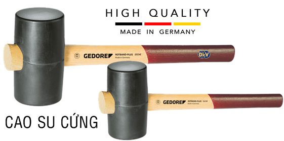 bua cao su cung gedore 226 e-0, gedore rubber hard hummer 226 e-0