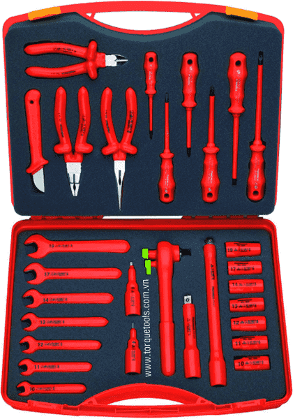 bo dung cu cach dien Friedrich 253109, Friedrich VDE tools set 253109