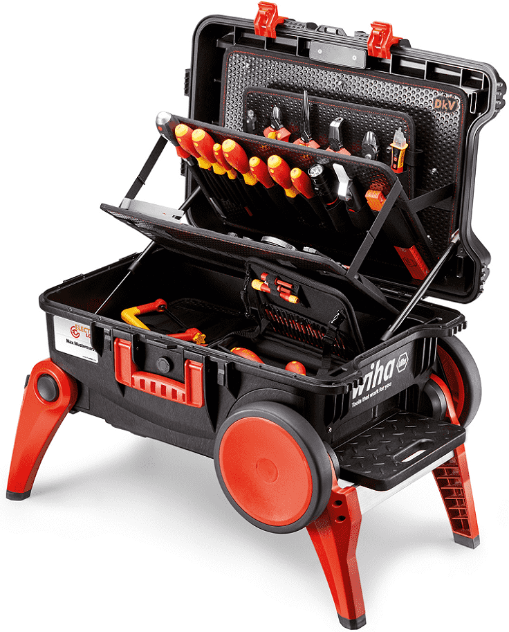 bo dung cu cach dien WIHA 44128, WIHA VDE Tools set 44128
