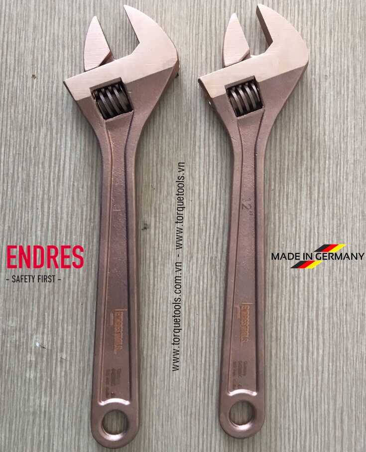 mo let chong chay no endres 0484500c, endres non sparking adjustable spanner 0484500c