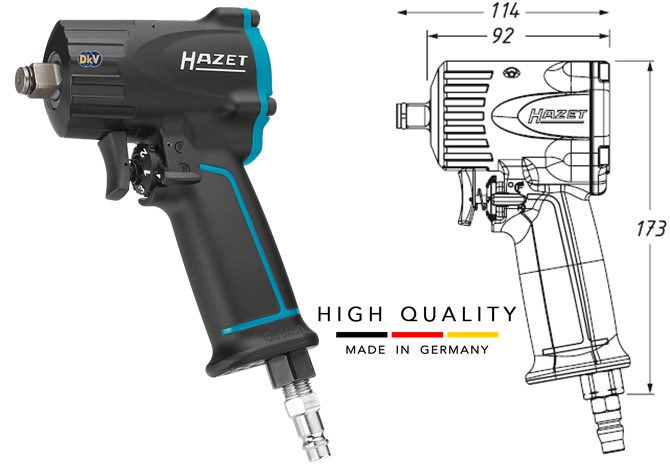 sung khi nen Hazet 9012 M, Hazet Air Impact wrench 9012 M, Hazet