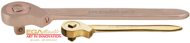 tay cong chong chay no Egamaster 73729, Egamaster non sparking ratchet wrench 73729