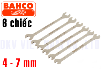 Bộ cờ lê Bahco 1933M/6T