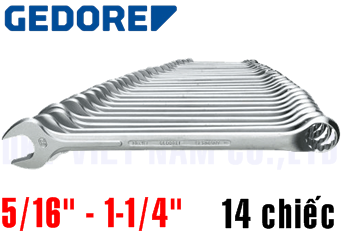 Bộ cờ lê vòng miệng Gedore 1 B-014 A