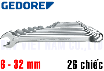 Bộ cờ lê vòng miệng Gedore 1 B-026