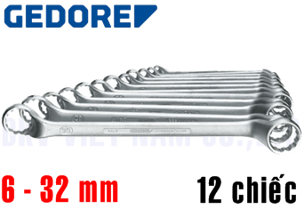 Bộ cờ lê tròng Gedore 2-12