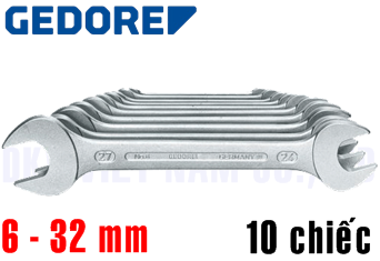 Bộ cờ lê miệng hở Gedore 6-100