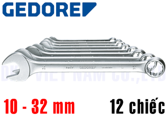 Bộ cờ lê vòng miệng Gedore 7-012