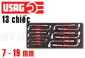 Bộ cờ lê USAG 519 M 291N13