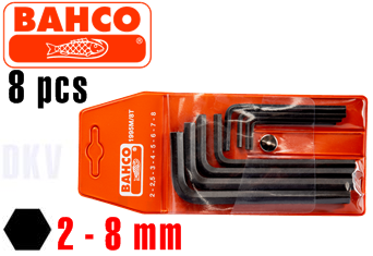 Bộ lục giác Bahco 1995M/8T