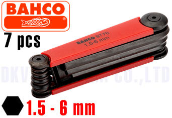Bộ lục giác Bahco BE-9776