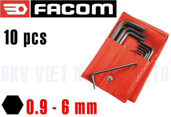 Bộ lục giác Facom 82H.JE10
