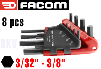 Bộ lục giác Facom 82H.JP8AU
