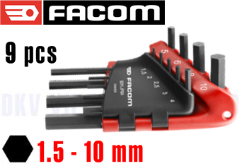Bộ lục giác Facom 82H.JP9A