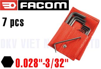 Bộ lục giác Facom 82H.JU7
