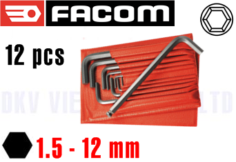 Bộ lục giác Facom 83H.JL12