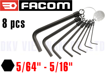 Bộ lục giác Facom 87HL.JU8