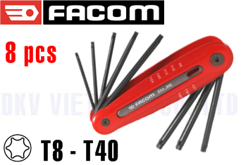 Bộ lục giác Facom 89A.JM8
