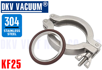 Bộ vòng kẹp chân không KF25