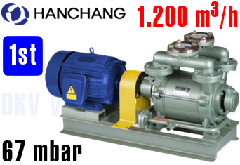 Bơm chân không vòng nước Hanchang HWVP-1-2000