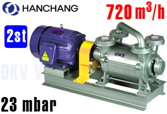 Bơm chân không vòng nước Hanchang HWVP-2-1200