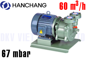 Bơm chân không vòng nước Hanchang HWVP-D-100