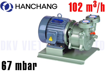 Bơm chân không vòng nước Hanchang HWVP-D-170