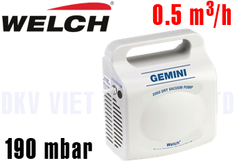 Bơm chân không Welch 2050