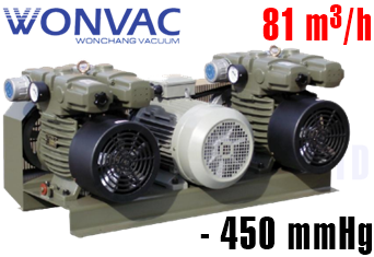 Bơm chân không WonVac WBS-85B