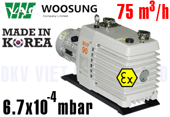 Bơm chân không Woosung MVP90 Ex