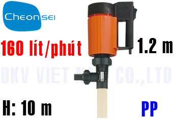 Bơm thùng phuy Cheon Sei DR-PLS-12-U8S-S