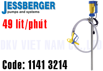 Bơm thùng phuy Jessberger JP-140 SS, 1141 3214
