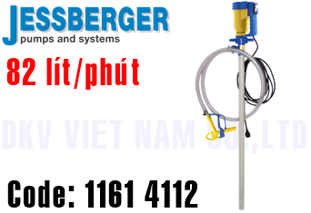 Bơm thùng phuy Jessberger JP-160 PP (HC), 1161 4112