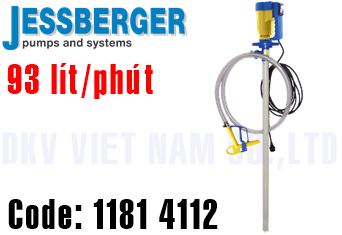 Bơm thùng phuy Jessberger JP-180 PP (HC), 1181 4112