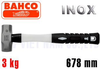 Búa đầu vuông Inox Bahco SS502-3000-FB