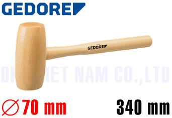 Búa gỗ Gedore 228-70