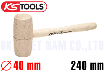 KS Tools 140.5231  Wooden mallet 100g 