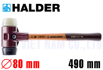 Búa nhựa Halder 3028.080