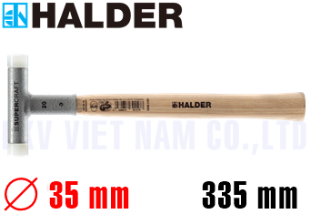 Búa nhựa Halder 3366.035