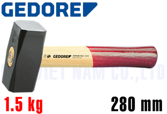 Búa thép Gedore 20 H-1500
