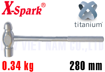 Búa Titanium đầu tròn X-Spark 5701B-1002