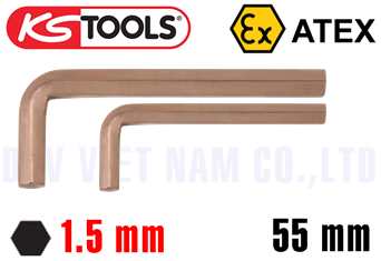 Chìa vặn chống cháy nổ KS Tools 962.04015