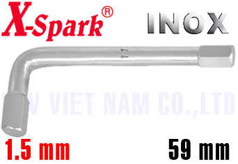 Chìa vặn lục giác Inox X-Spark 8120-1.5
