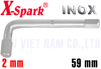Chìa vặn lục giác Inox X-Spark 8120-2