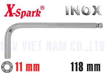 Chìa vặn lục giác Inox X-Spark 8120D-11