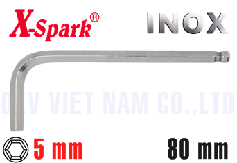 Chìa vặn lục giác Inox X-Spark 8120D-5