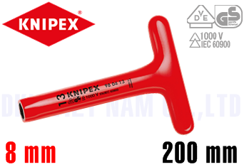 Chữ T cách điện Knipex 98 04 08
