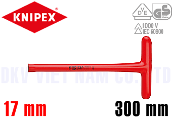 Chữ T cách điện Knipex 98 05 17